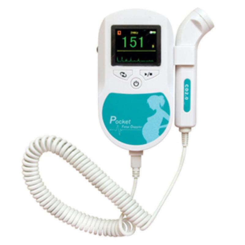 DOPPLER FETAL CONTEC PANTALLA LCD A COLOR 3 MODOS DE OPERACION Y TRANSDUCTOR DE 2 MHZ