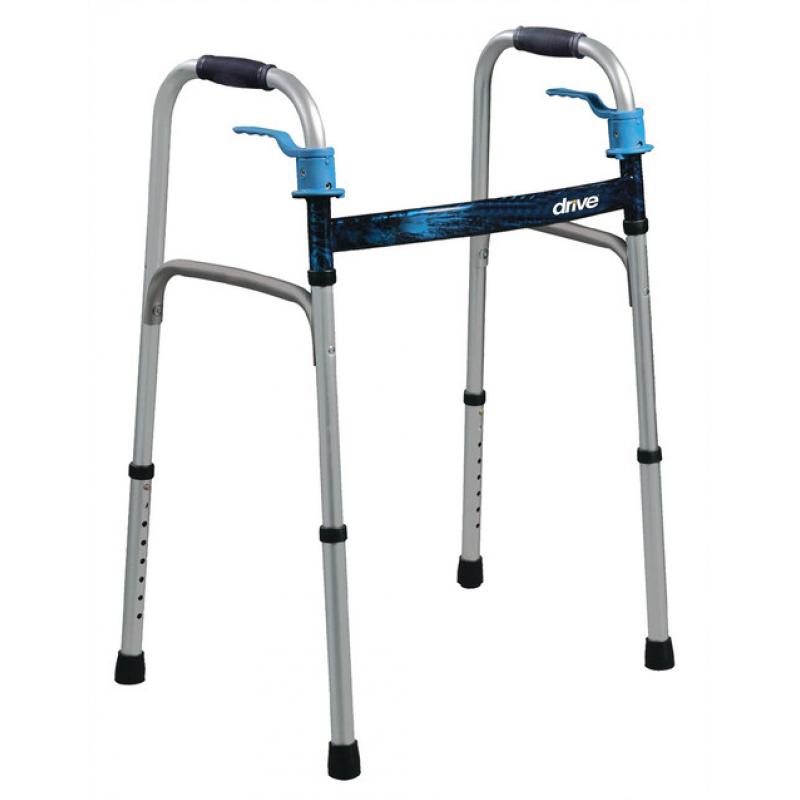 ANDADERA 10224 DELUXE CON SISTEMA DE GATILLO