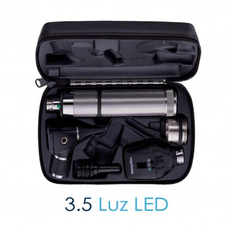 EQUIPO DIAGNOSTICO RECARGABLE LED 3.5V OFTALMO COAXIAL Y CONVERTIDOR BATERIA C      WELCH ALLYN