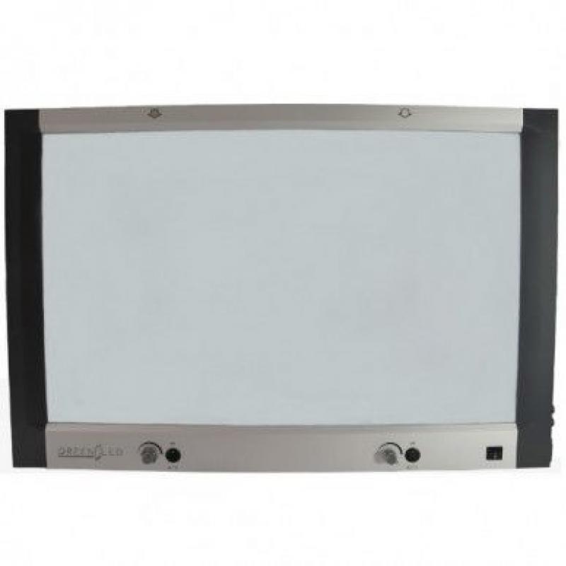 NEGATOSCOPIO PLANO 2 PLACAS LED PARA MAMOGRAFIA 13 000 LUX       GREEN LED